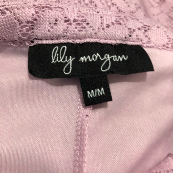 🎄 Lily Morgan pink lace top SZ  M - Picture 6 of 9